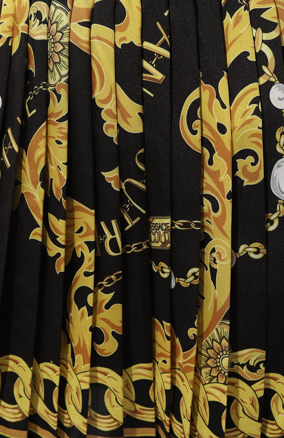 Плиссированная юбка VERSACE JEANS COUTURE, арт. 75HAE8A0/NS313, фото 5