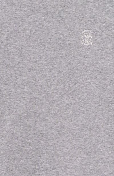 Хлопковая футболка BRUNELLO CUCINELLI, арт. B0B13T704C, фото 3