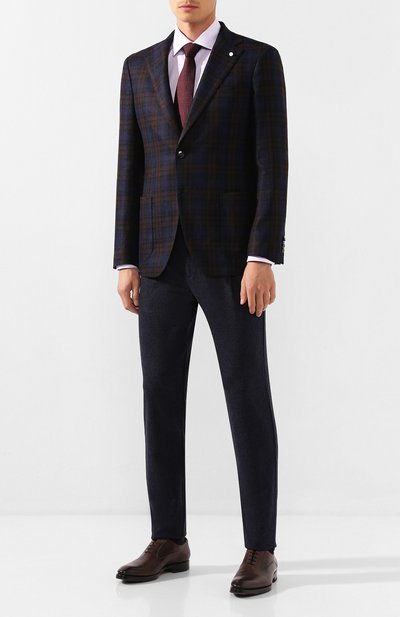 Брюки из смеси шерсти и кашемира ELEVENTY PLATINUM, арт. 979PA0341 JAC28011, фото 2