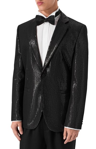 Пиджак с отделкой пайетками HUGO, арт. 50549435, фото 3