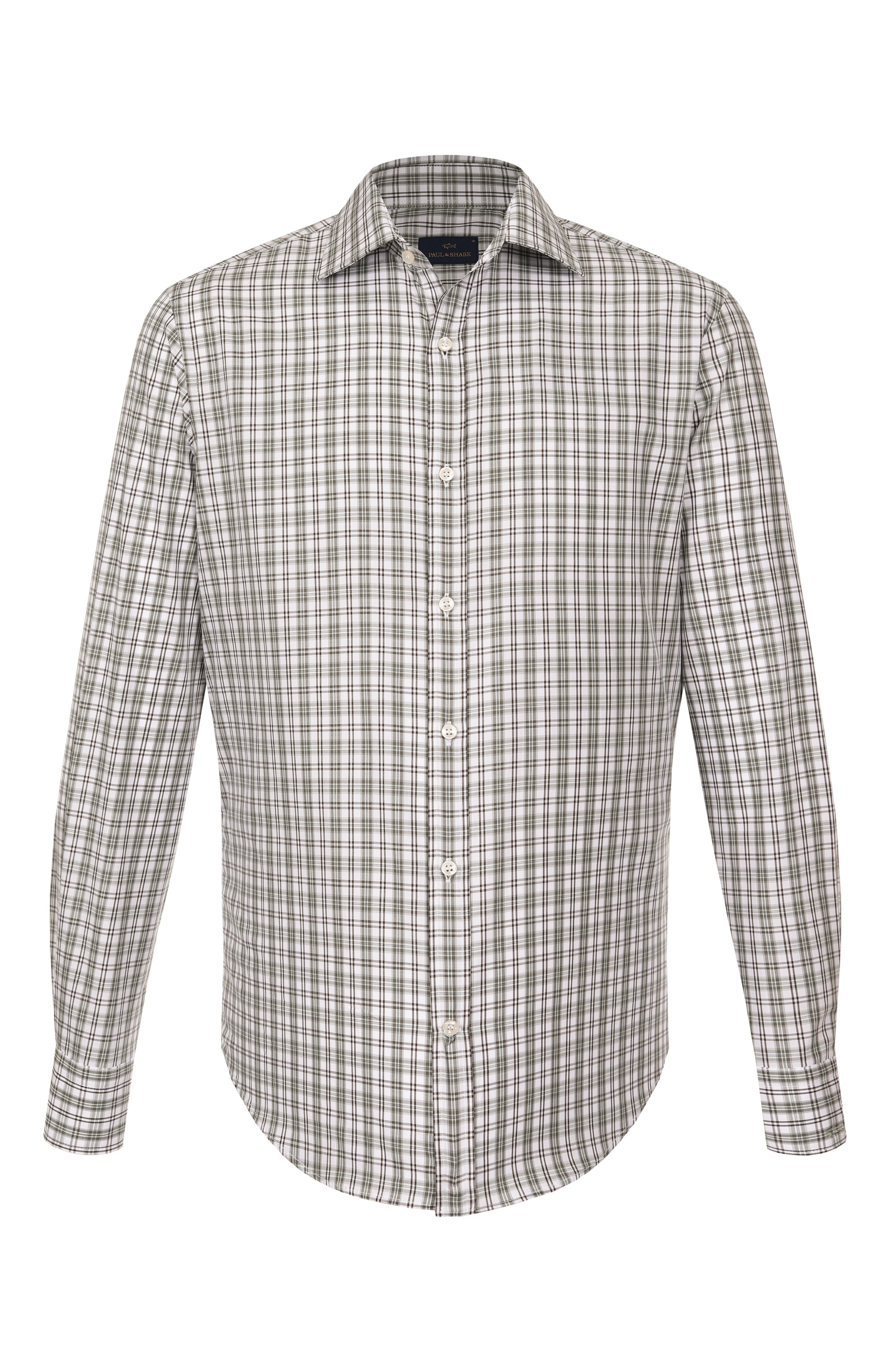 Хлопковая рубашка PAUL&SHARK, арт. 15313086CF, фото 1