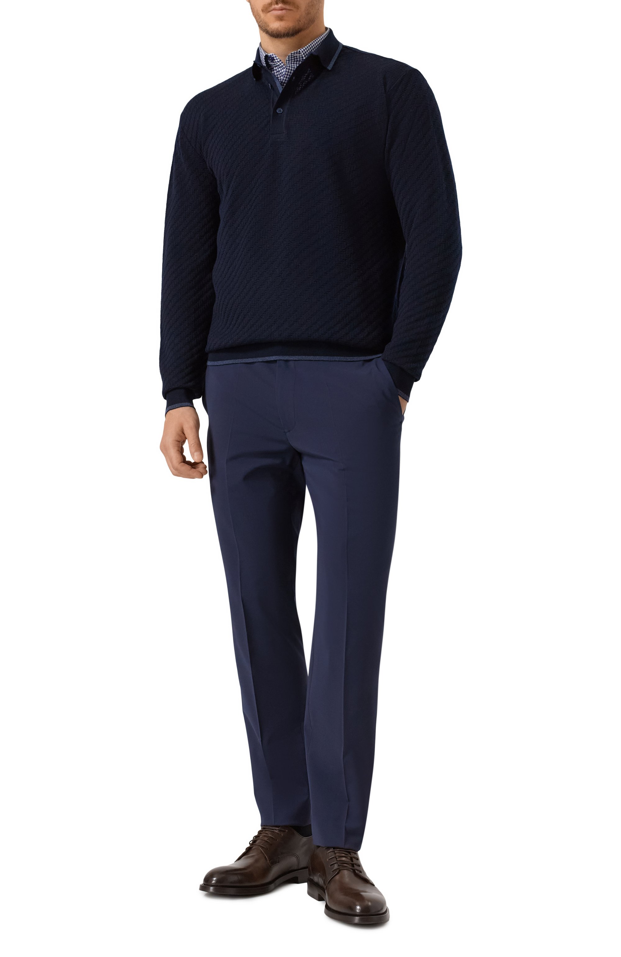 Шерстяное поло PAUL&SHARK, арт. 15311127, фото 2