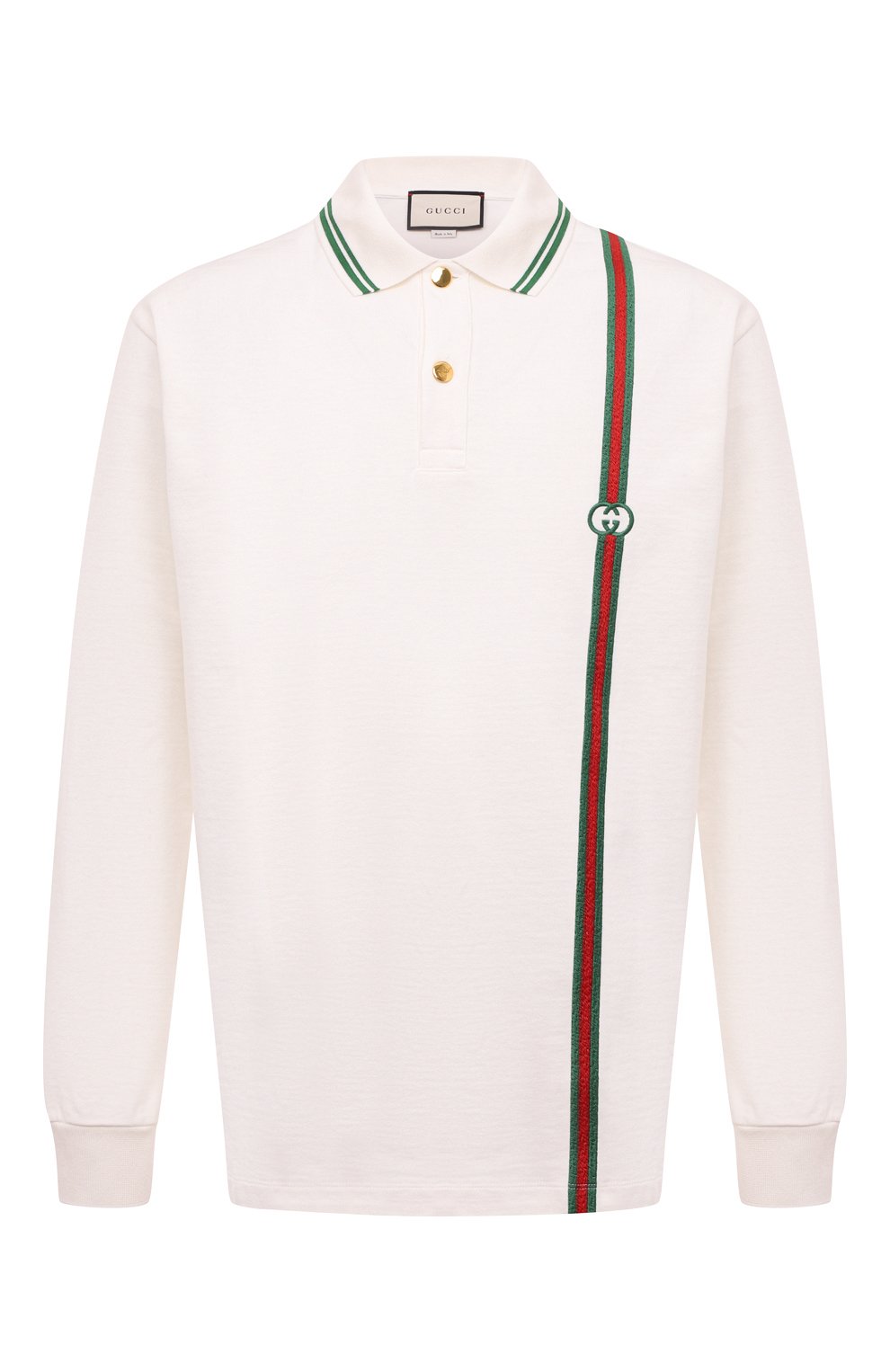 Хлопковое поло GUCCI, арт. 628338 XJCQR, фото 1