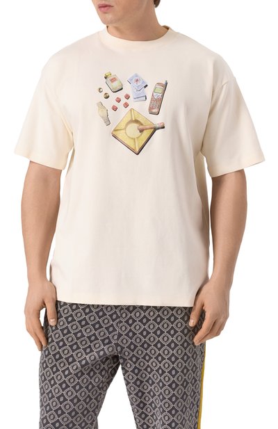 Хлопковая футболка DROLE DE MONSIEUR, арт. E-TS218-C0002-CM, фото 3