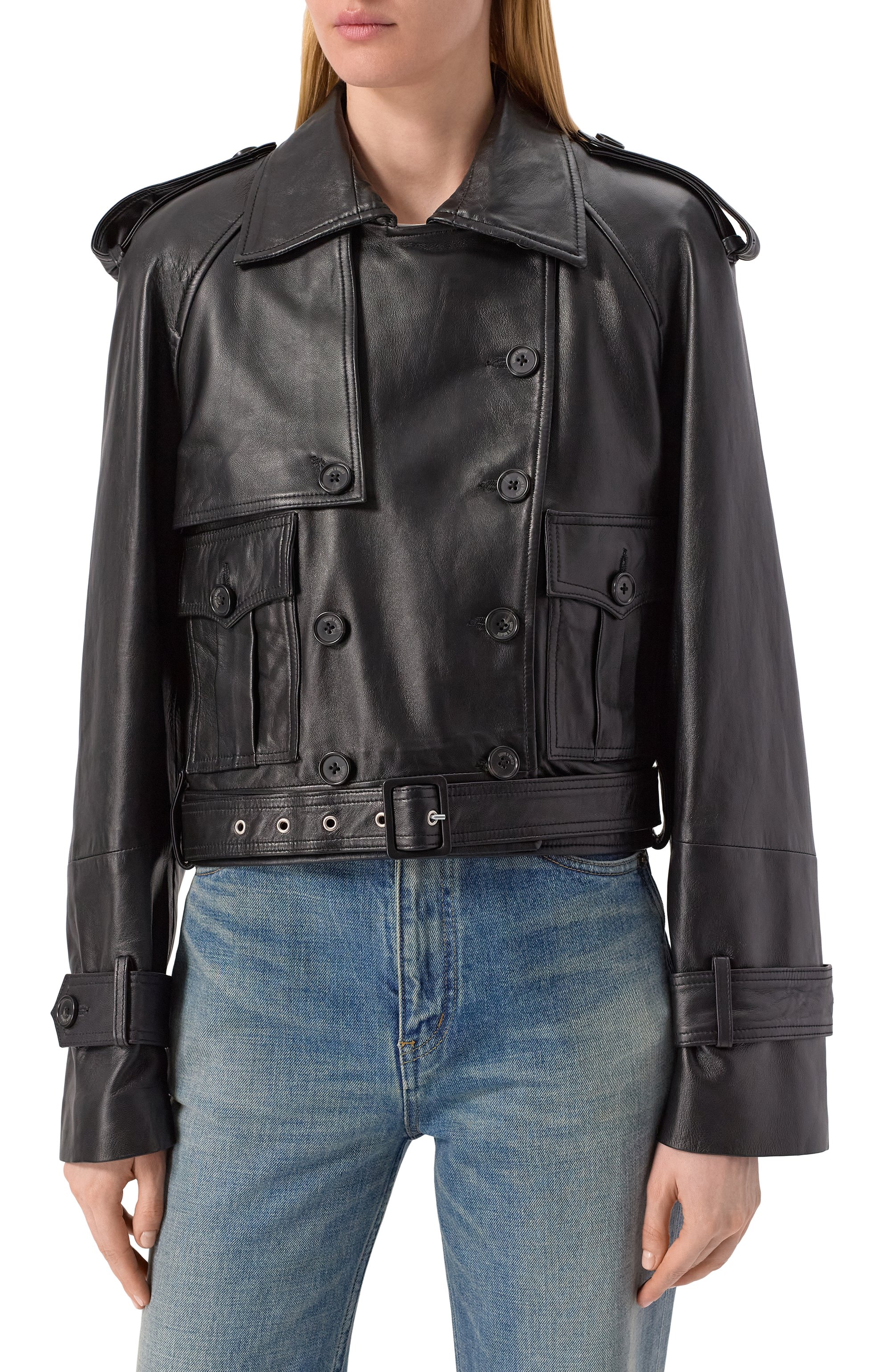 Кожаная куртка GIUSEPPE DI MORABITO, арт. 04SSJA117P 04451, фото 3