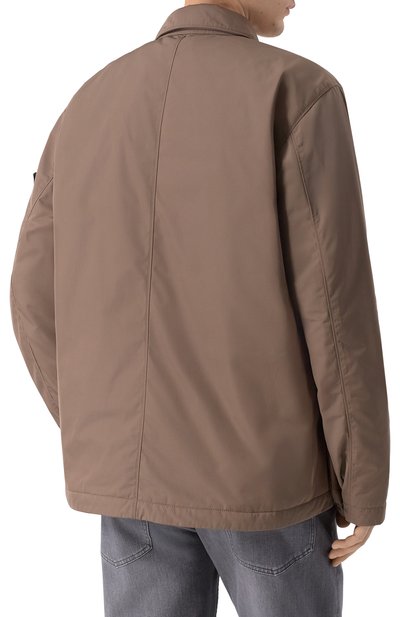 Куртка STONE ISLAND темно-бежевого цвета по цене 99500 руб., арт. 8115Q0726, фото 4 Куртка STONE ISLAND, арт. 8115Q0726, фото 4