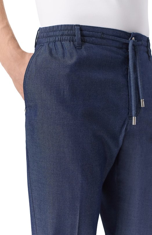 Джинсы Regular Stefano Ricci M8T61R1091/TS0BL Синий  M8T61R1091/TS0BL Фото 5