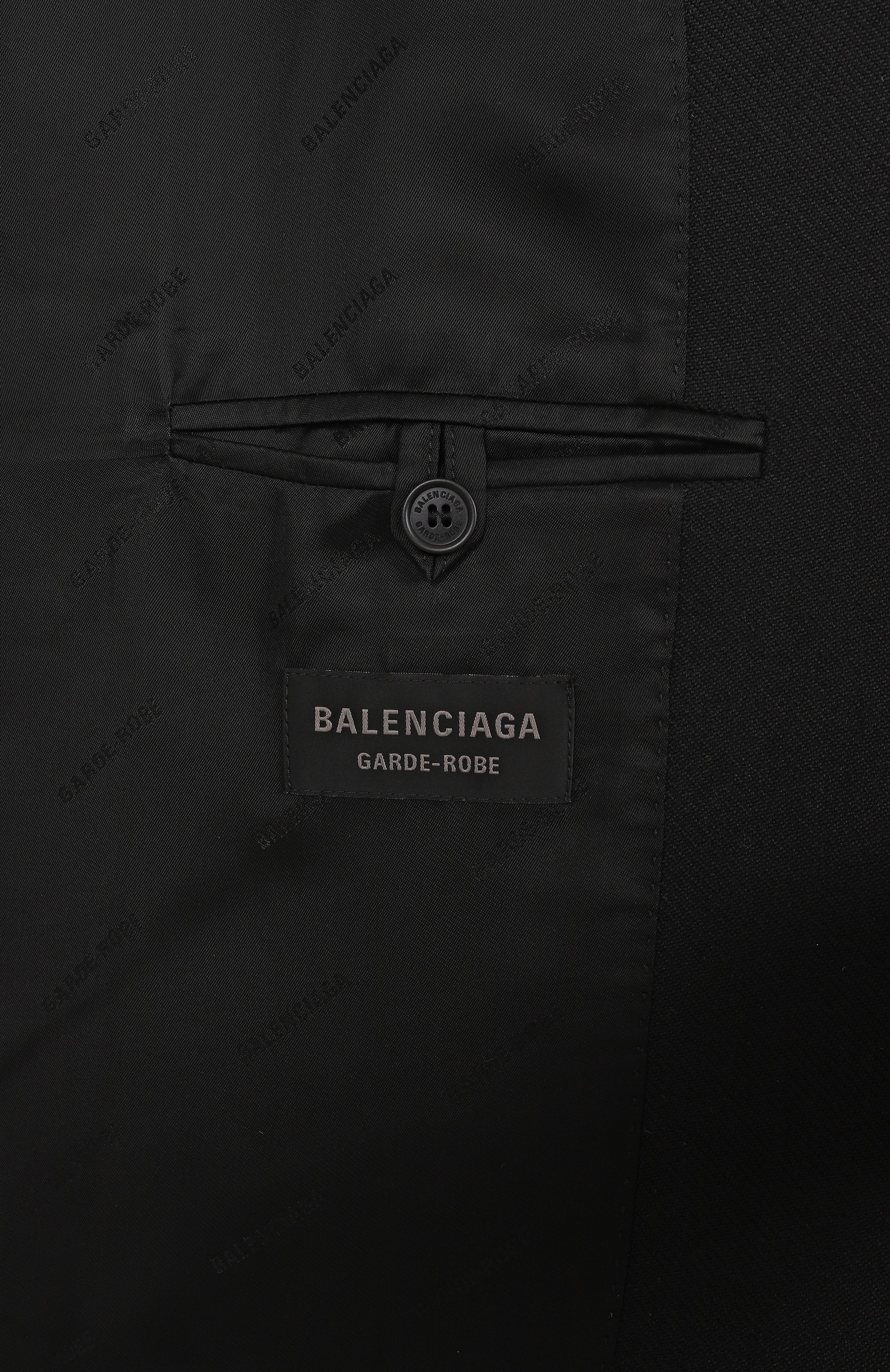 Шерстяной пиджак BALENCIAGA, арт. 817660/TKT29, фото 9