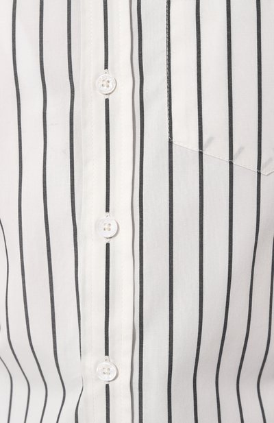 Хлопковая рубашка ZADIG AND VOLTAIRE, арт. WWSH00488, фото 5