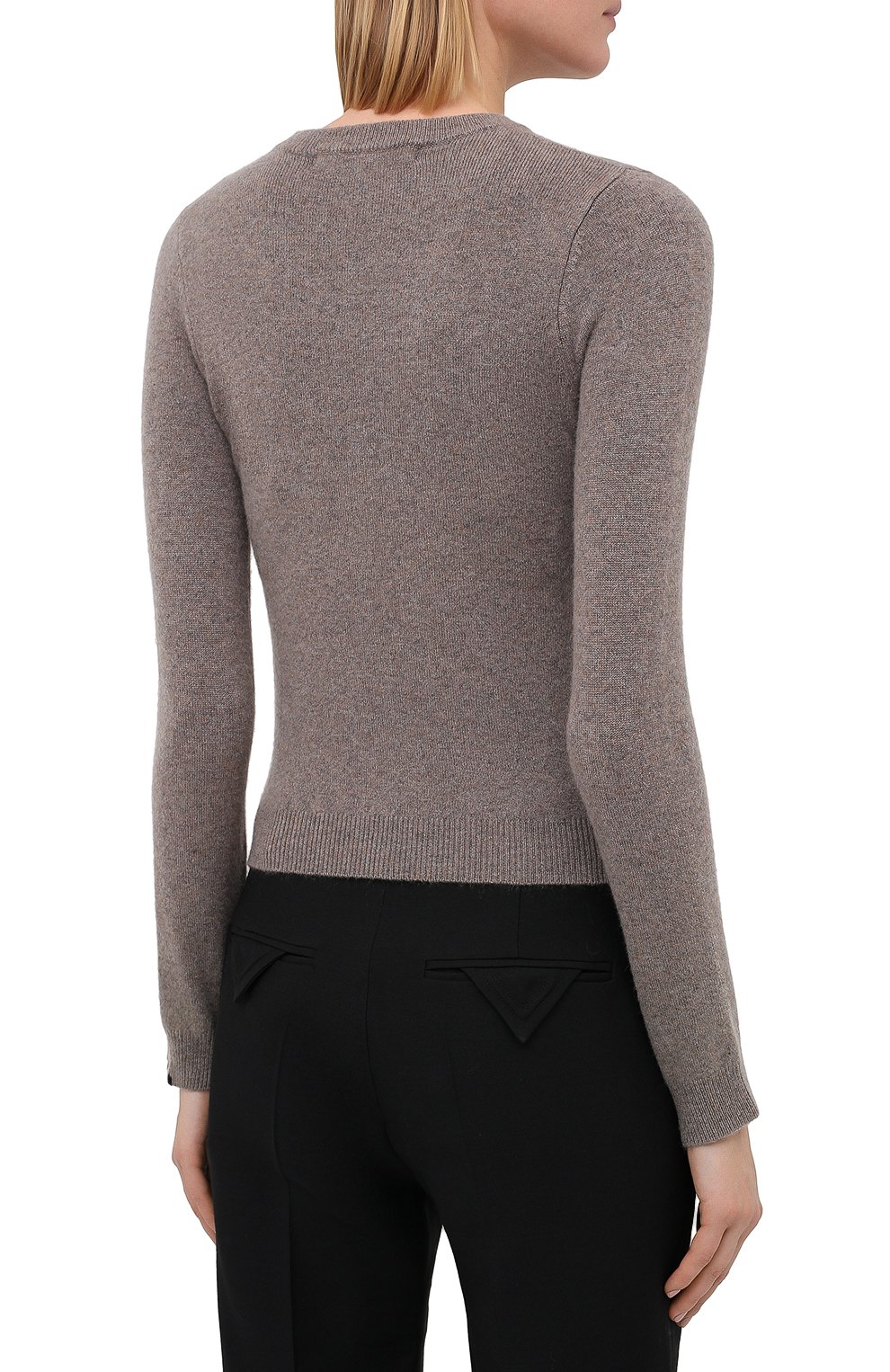 Кашемировый пуловер EXTREME CASHMERE коричневого цвета по цене 27300 руб., арт. 098/KID, фото 4 Кашемировый пуловер EXTREME CASHMERE, арт. 098/KID, фото 4