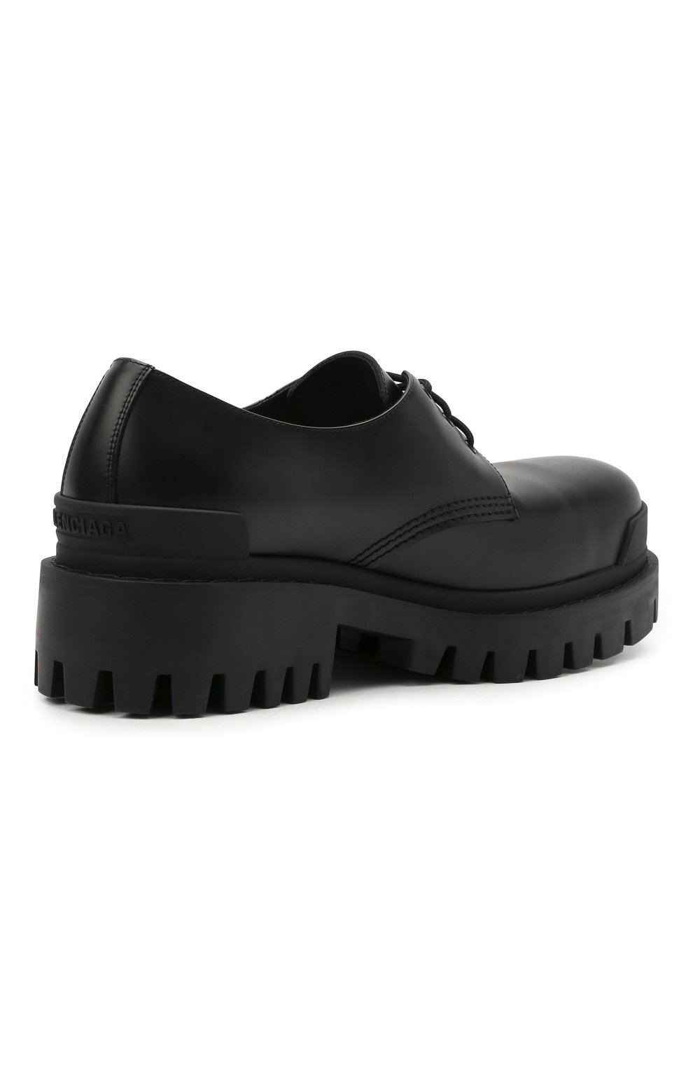 Кожаные ботинки strike BALENCIAGA, арт. 600600/WA960, фото 4