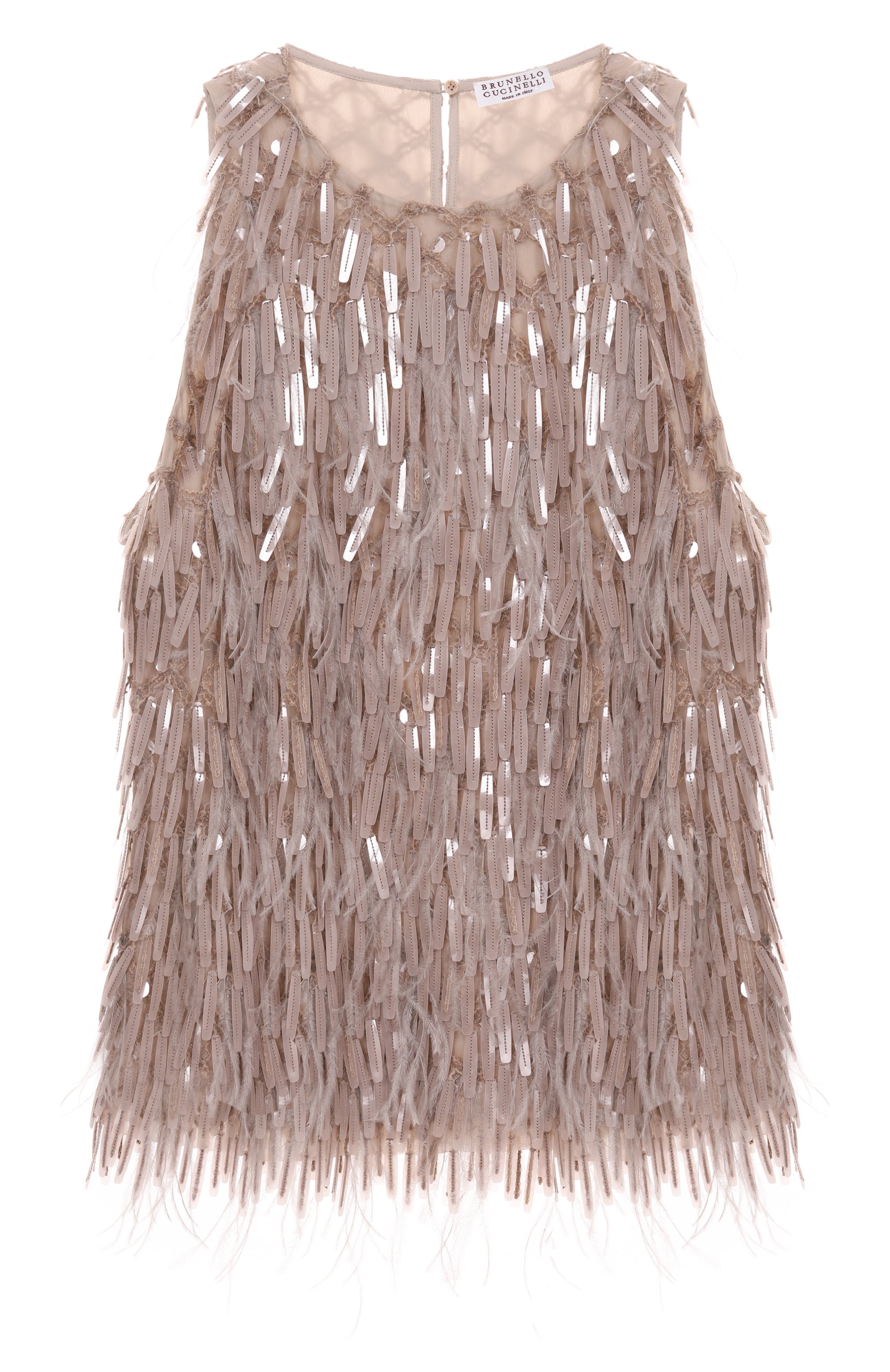 Шелковый топ BRUNELLO CUCINELLI, арт. MF940VR200, ф�ото 1