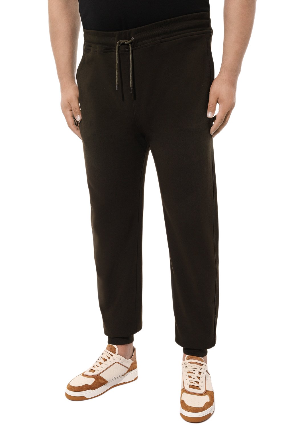 Хлопковые джоггеры MOORER, арт. N0RCIA PANTAL0NE-RAF, фото 3