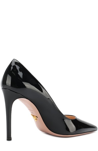 Лаковые туфли на шпильке PRADA, арт. 1I834I-69-F0002-100, фото 4