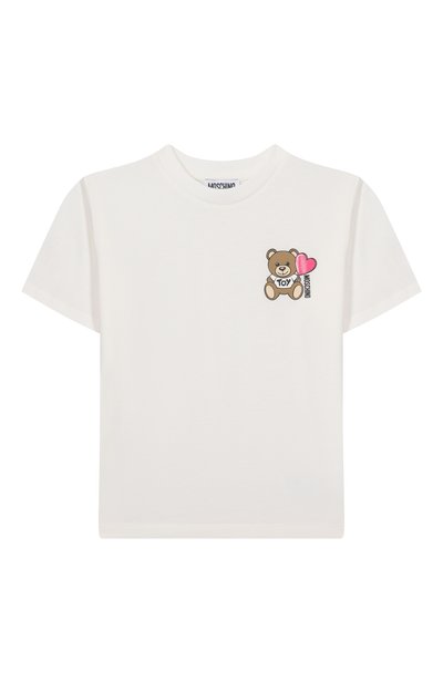 Хлопковая футболка MOSCHINO, арт. HHM060/LAA02/4-8, фото 1