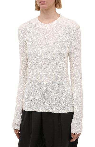 Хлопковый пуловер PROENZA SCHOULER WHITE LABEL, арт. WL2127572-KC085, фото 3