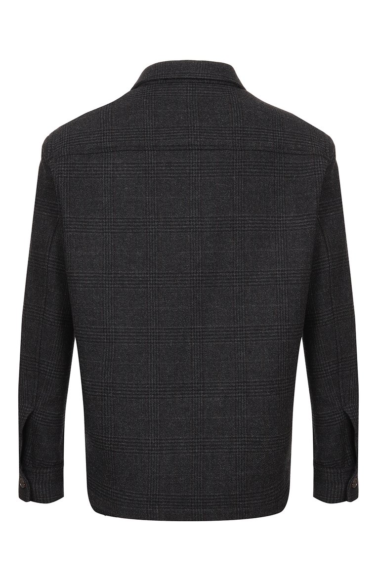 Куртка-рубашка из шерсти и кашемира AGNONA, арт. TD07U7S Y/D1Q02, фото 2