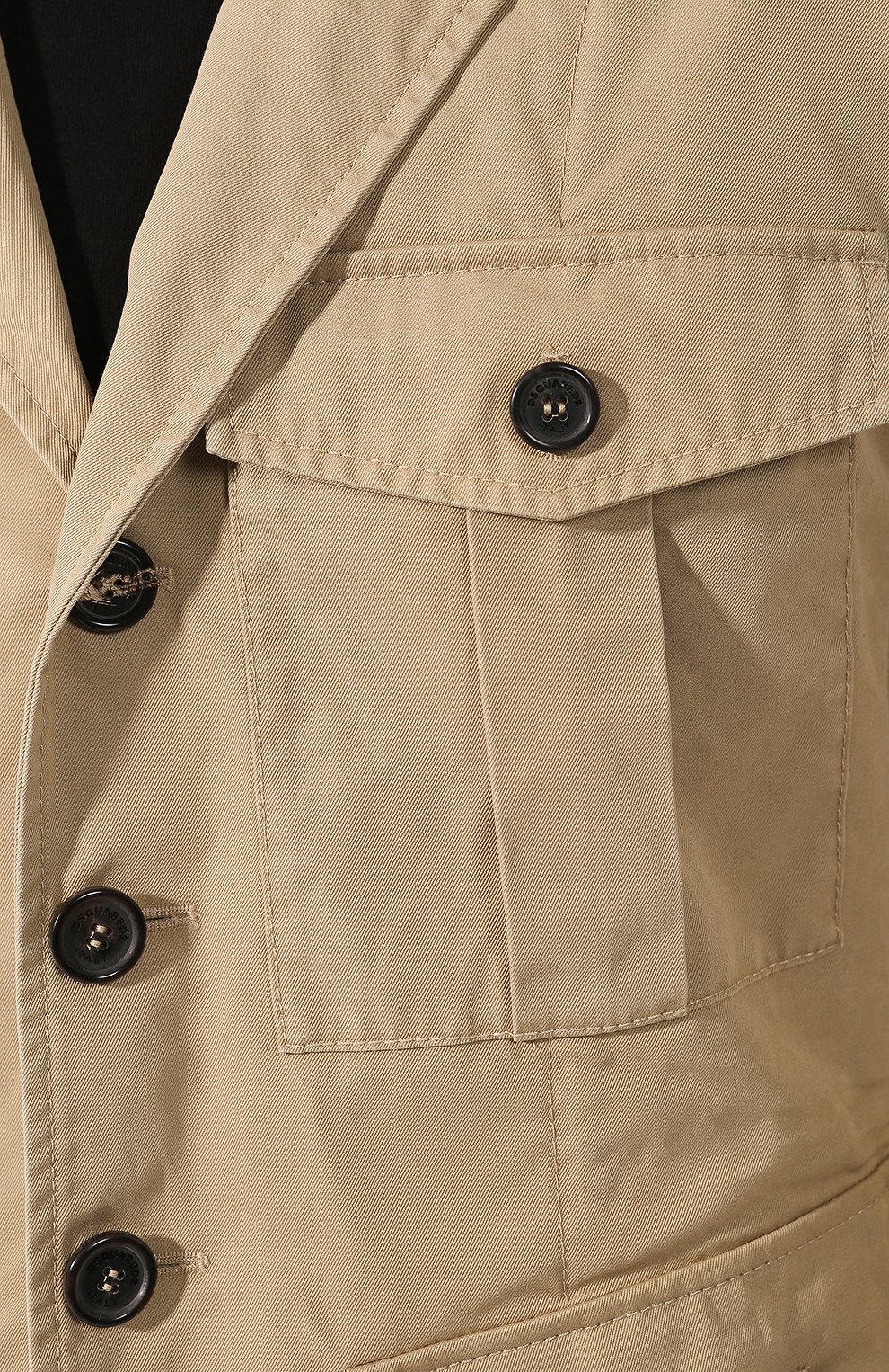 Хлопковый пиджак DSQUARED2, арт. S74BN0988/S41794, фото 5