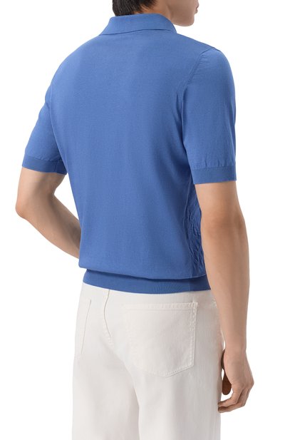 Поло из шелка и хлопка ZILLI, арт. KZP002M0145VVA000, фото 4