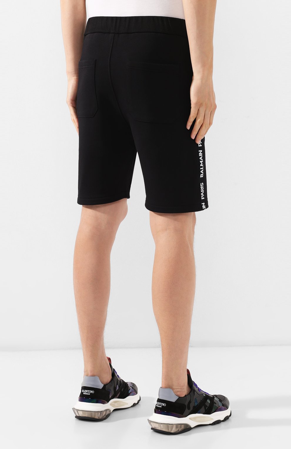 Хлопковые шорты BALMAIN, арт. SH15659/J928, фото 4