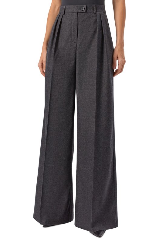 Шерстяные брюки Lesyanebo LN07H- 434_ITB Серый  LN07H- 434_ITB Фото 3