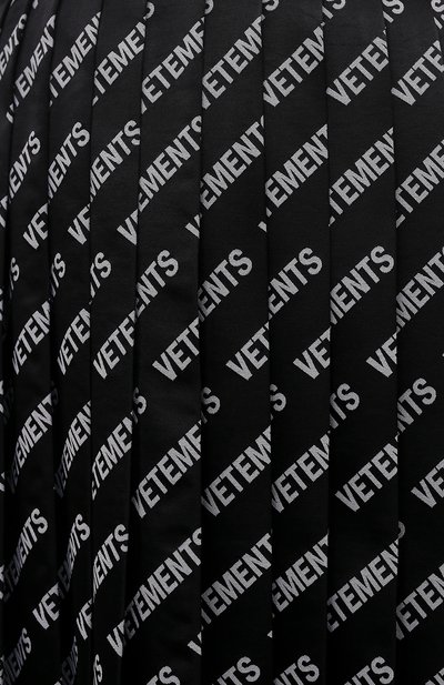 Юбка VETEMENTS черно-белого цвета по цене 108000 руб., арт. WE51SK600B 1210/BLACK/WHITE, фото 5 Юбка VETEMENTS, арт. WE51SK600B 1210/BLACK/WHITE, фото 5