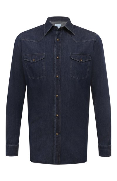 Мужская джинсовая рубашка GIAMPAOLO, арт. WEST 01/41318