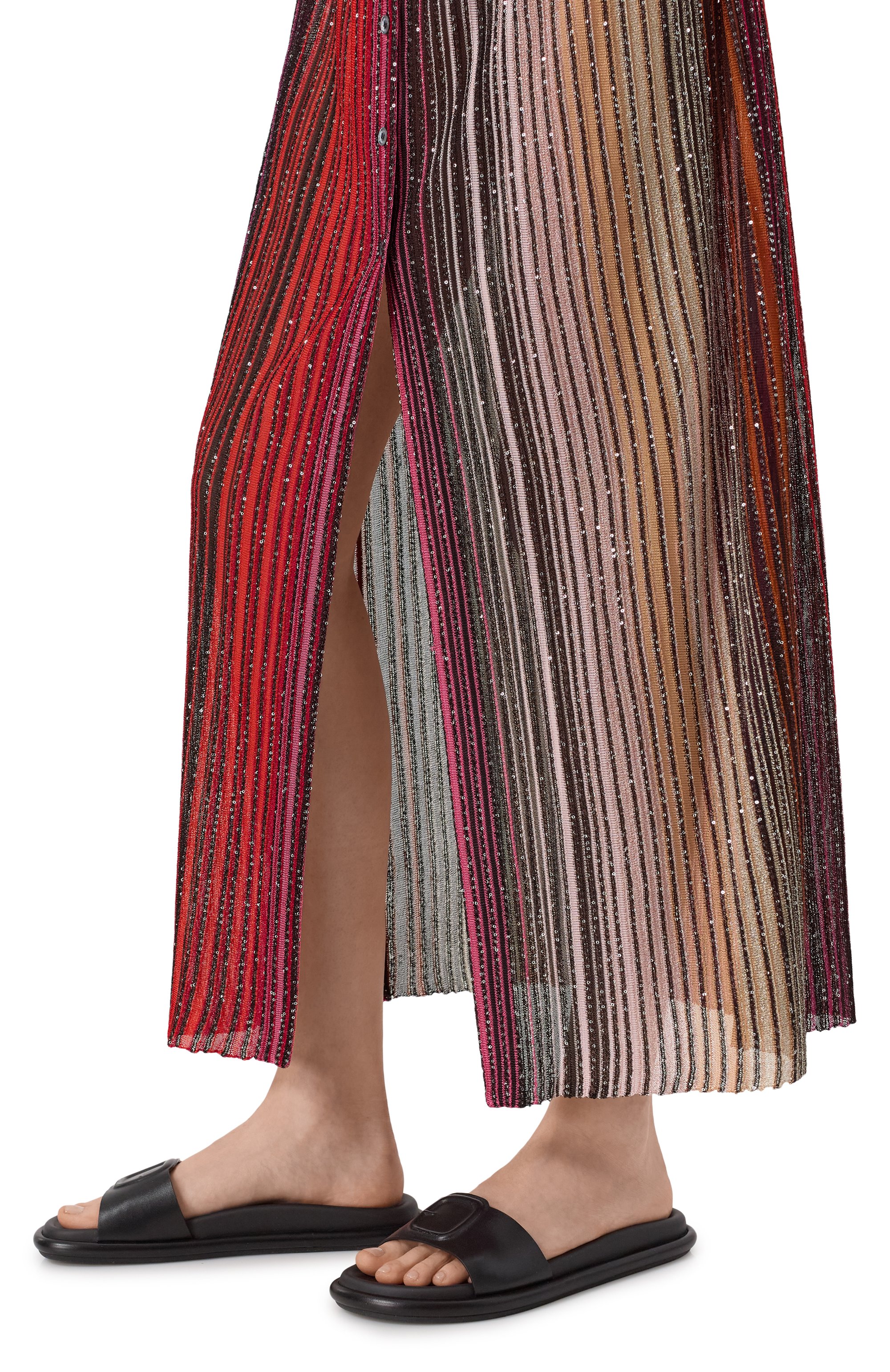 Кожаные шлепанцы SANTONI, арт. WHXG71409G0MTKED, фото 3