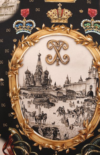 Хлопковый свитшот DOLCE & GABBANA, арт. I9493M/HI7E8, фото 5