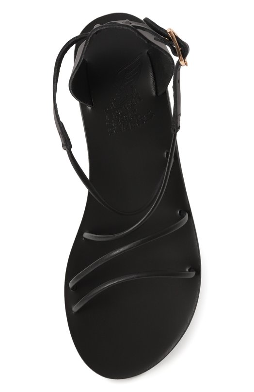 Кожаные сандалии Meloivia Ancient Greek Sandals MEL0IVIA/PLATINUM Чёрный  MEL0IVIA/PLATINUM Фото 6