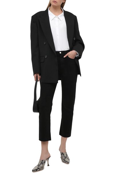 Кожаные мюли rya 90 JIMMY CHOO, арт. RYA 90/NKE, фото 2