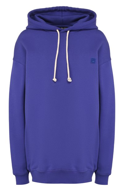 Женский хлопковое худи ACNE STUDIOS, арт. CI0009/W
