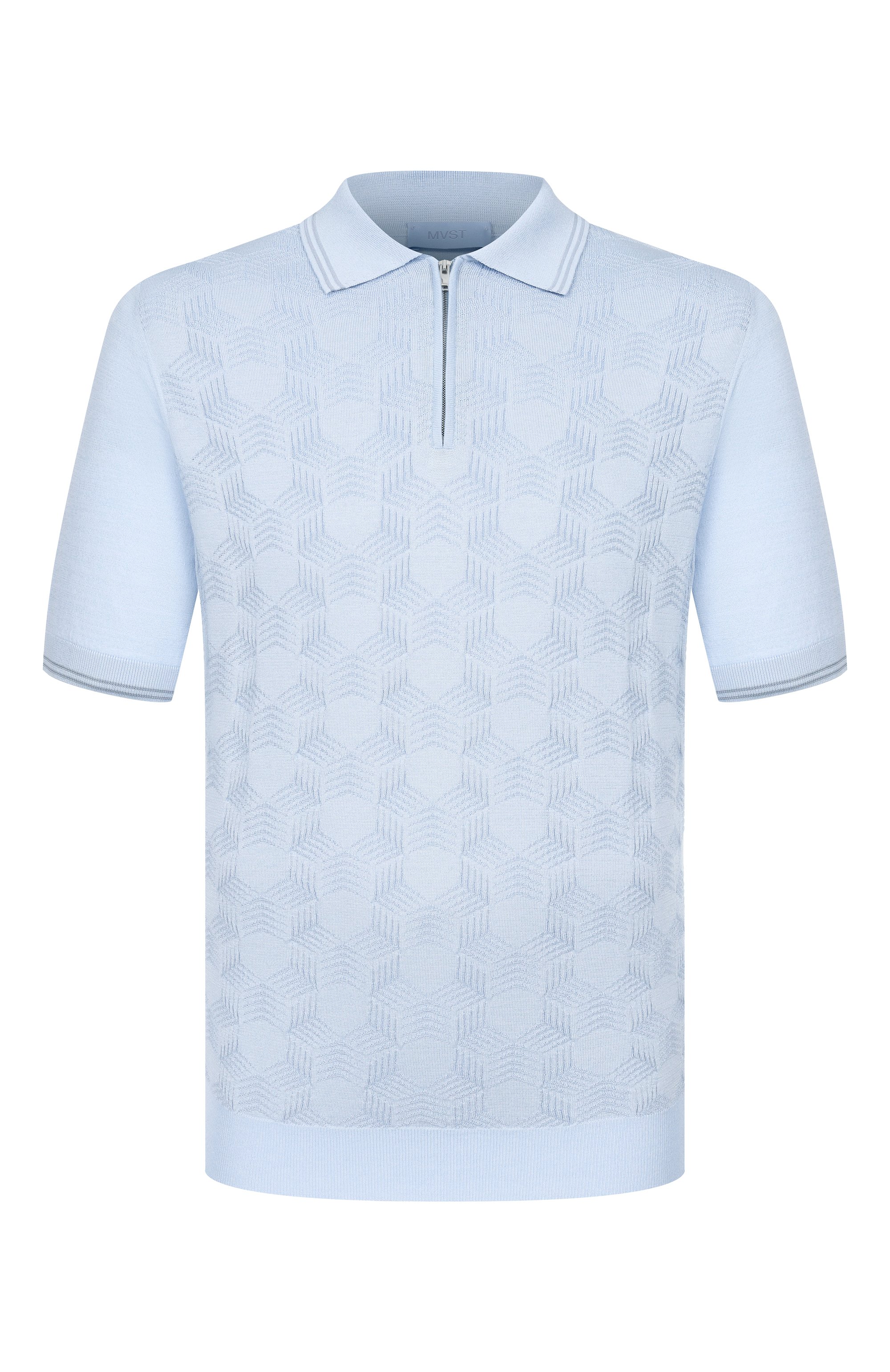 Поло из шелка и хлопка MVST, арт. M26.CSM.K426, фото 1