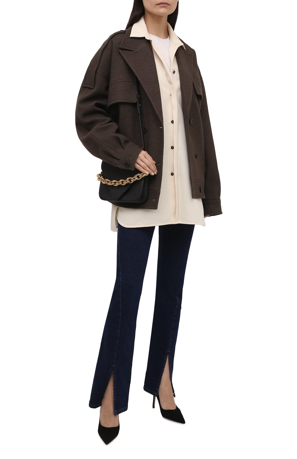 Замшевые туфли love 85 JIMMY CHOO черного цвета по цене 93050 руб., арт. L0VE 85/BWJ, фото 2 Замшевые туфли love 85 JIMMY CHOO, арт. L0VE 85/BWJ, фото 2