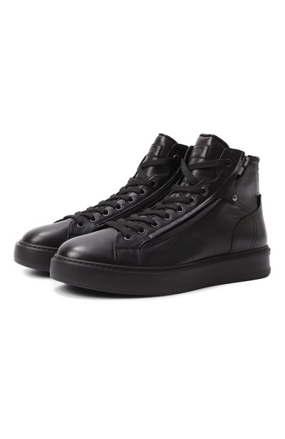 Мужские кожаные кеды rainier FABI, арт. FU0364/NAPPA BAR0N