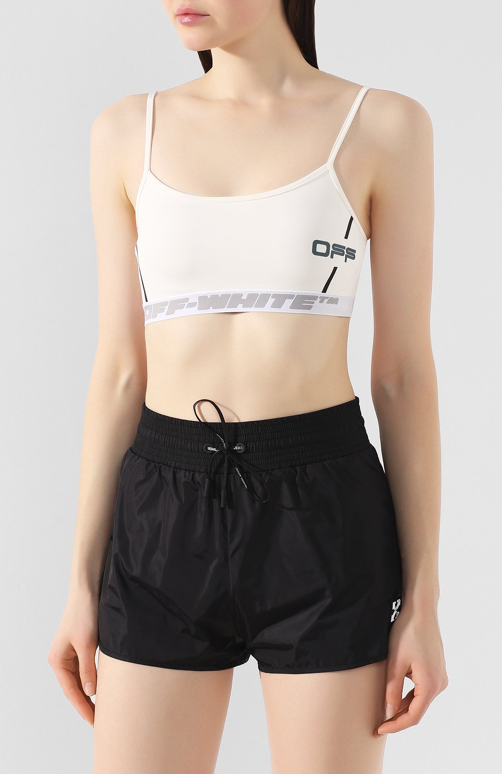 Топ OFF-WHITE белого цвета по цене 23600 руб., арт. 0WAE002R20H810870131, фото 3 Топ OFF-WHITE, арт. 0WAE002R20H810870131, фото 3