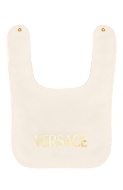 Комплект из двух нагрудников VERSACE белого цвета по цене 14950 руб., арт. 1000324/1A01137, фото 5 Комплект из двух нагрудников VERSACE, арт. 1000324/1A01137, фото 5