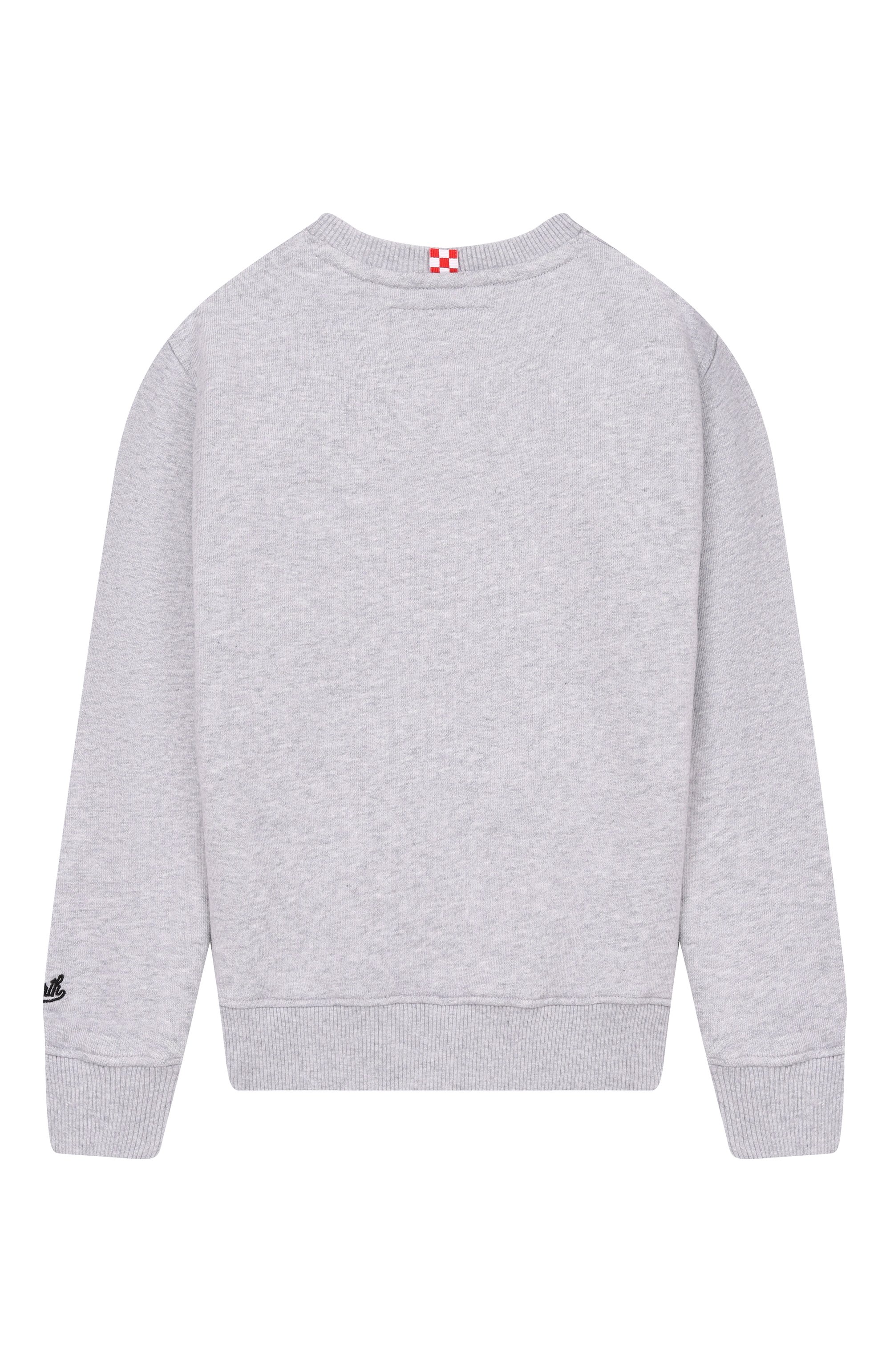 Свитшот MC2 SAINT BARTH серого цвета по цене 15750 руб., арт. HUT0004-01123I/HUTT0N N, фото 2 Свитшот MC2 SAINT BARTH, арт. HUT0004-01123I/HUTT0N N, фото 2