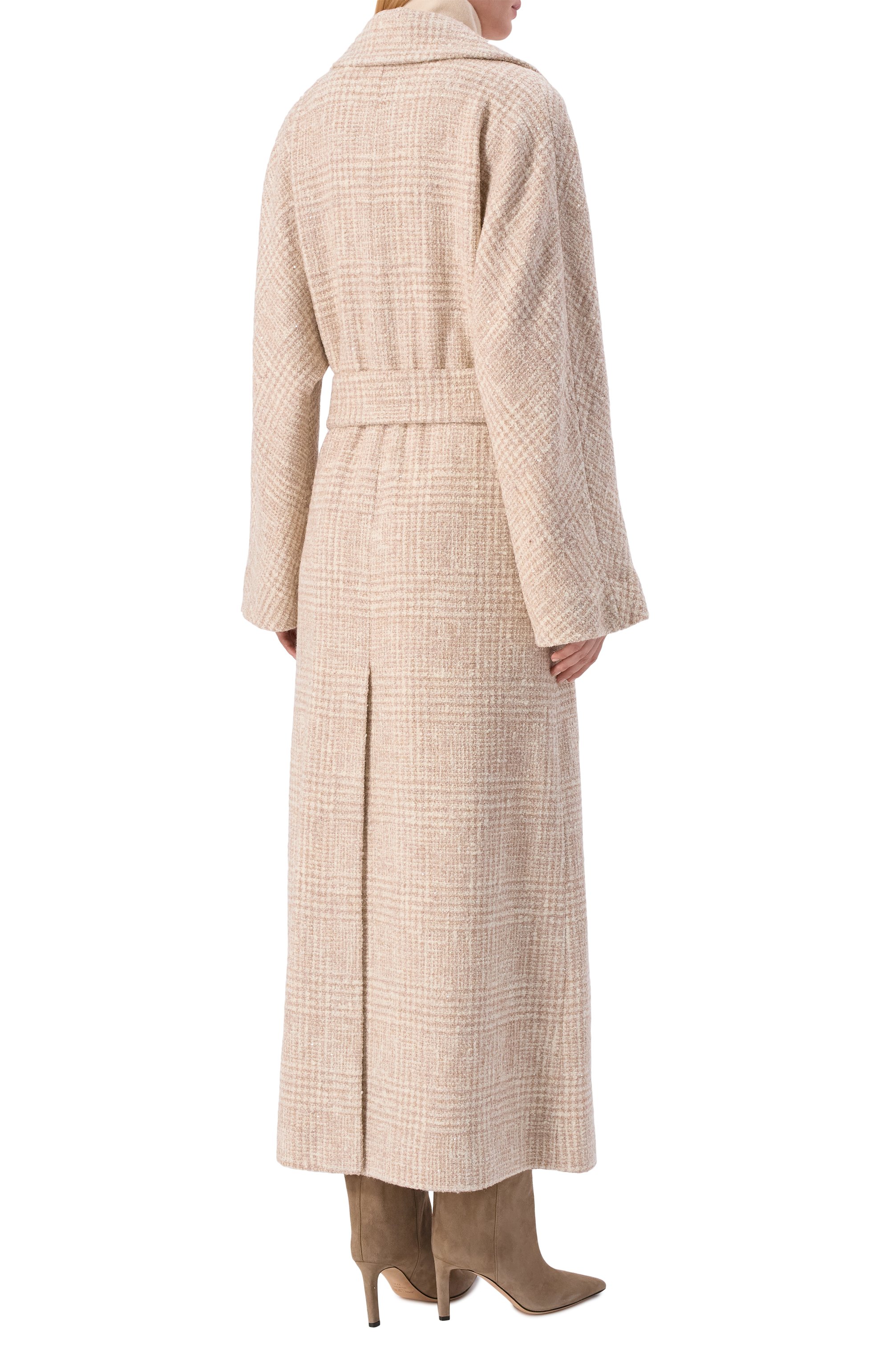 Шерстяное пальто KITON, арт. D60608K0519G02, фото 4