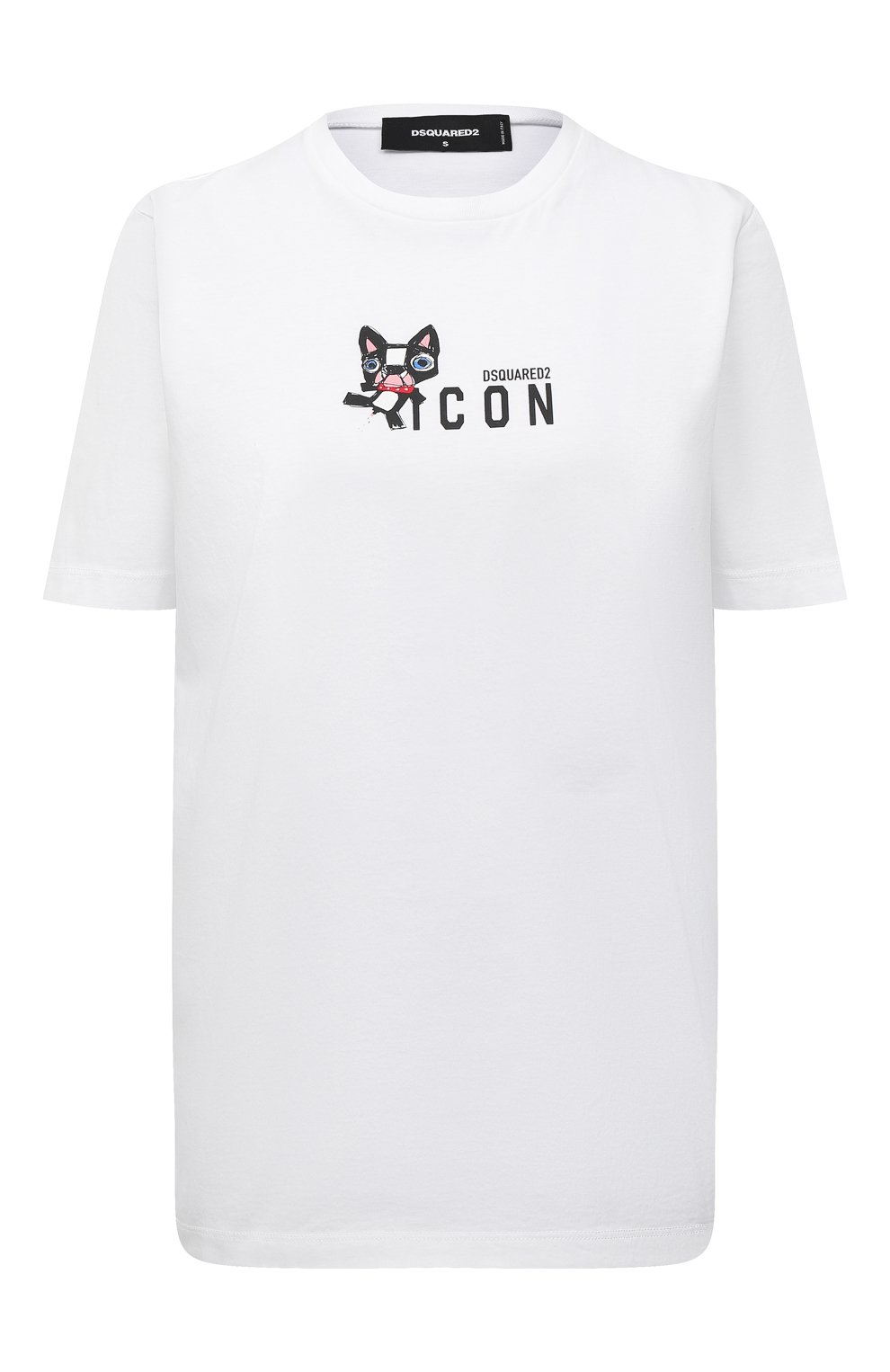 Хлопковая футболка DSQUARED2, арт. S80GC0018/S23009, фото 1