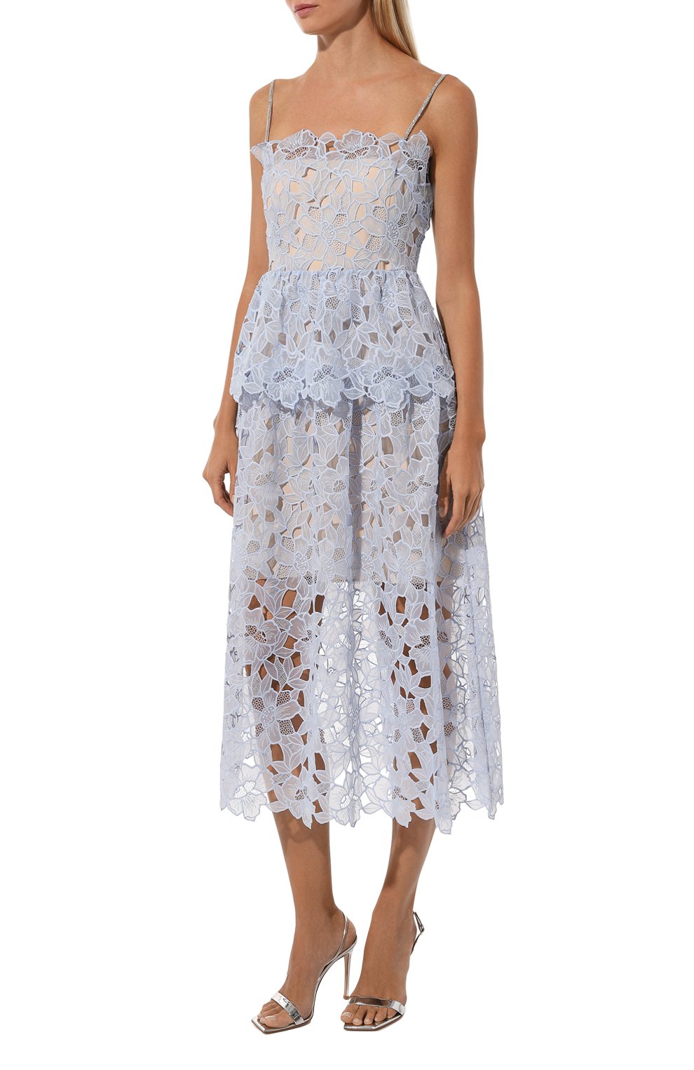 Платье SELF-PORTRAIT, арт. PF24-034M-BL, фото 3