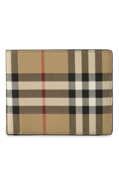 Мужской портмоне из экокожи BURBERRY, арт. 8057947