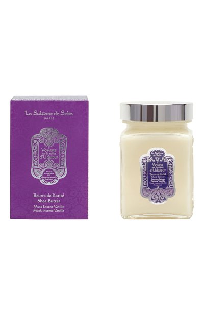 Масло карите для тела и волос "мускус, ладан, ваниль" (300ml) LA SULTANE DE SABA, арт. 3700448603517, фото 4