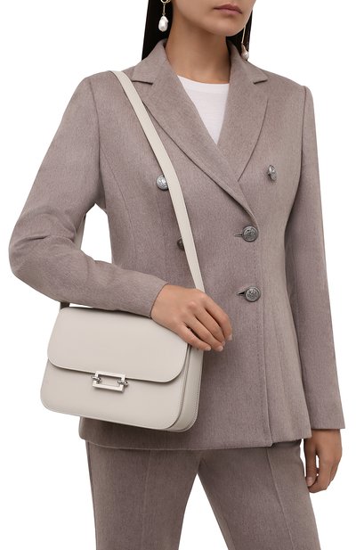 Сумка fermoir SAINT LAURENT кремового цвета по цене 291000 руб., арт. 657186/2VL0N, фото 2 Сумка fermoir SAINT LAURENT, арт. 657186/2VL0N, фото 2