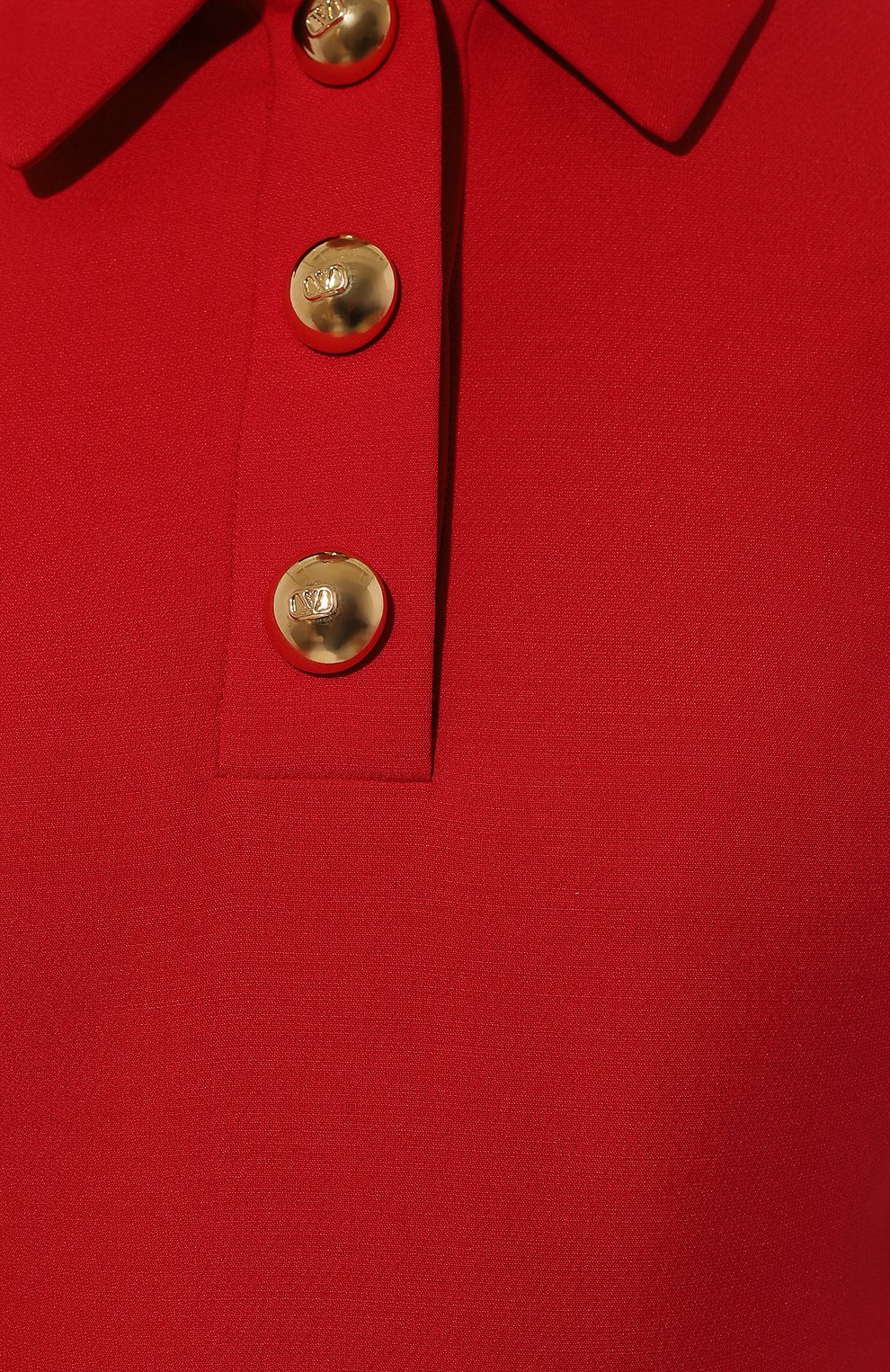 Платье из шерсти и шелка VALENTINO, арт. 5B3VA9D01CF, фото 5