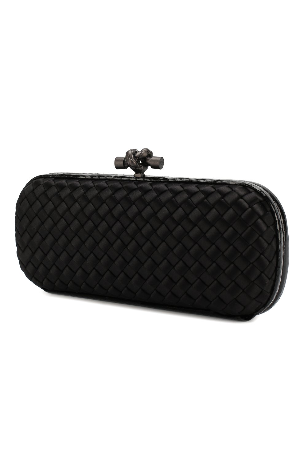 Клатч stretch knot из сатина с отделкой из кожи змеи BOTTEGA VENETA, арт. 202031/VGACB, фото 3