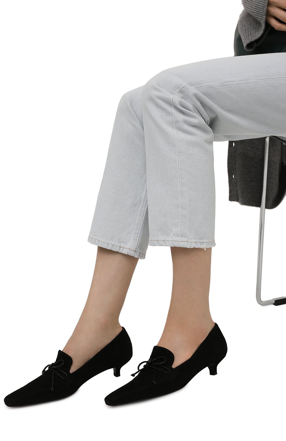 Замшевые туфли TOTEME, арт. 214-919-828, фото 3