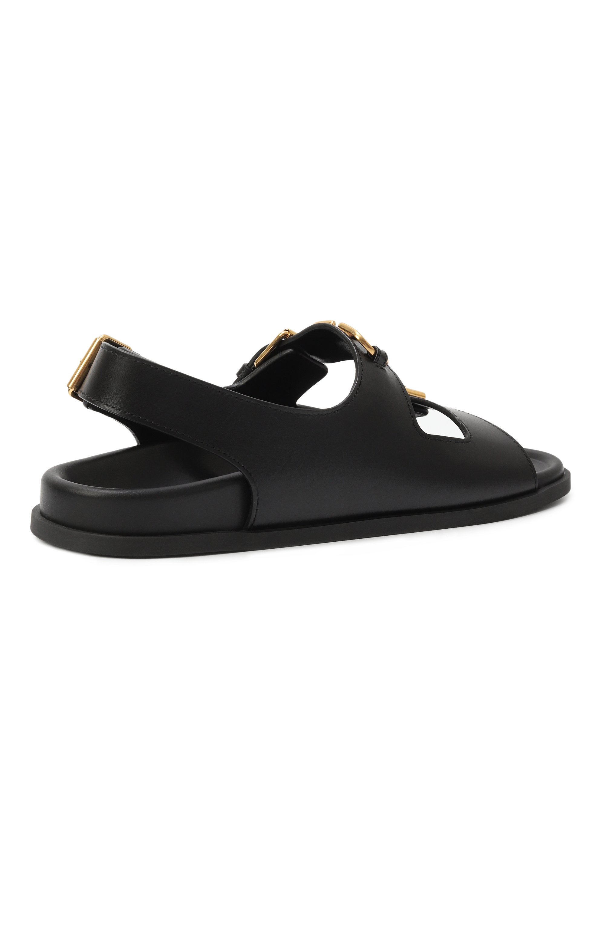 Кожаные сандалии vlogo signature VALENTINO, арт. 6W2S0LK6/BEK, фото 5