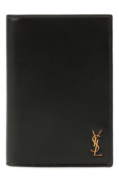 Кожаная обложка для паспорта SAINT LAURENT, арт. 607659/02G0W, фото 1