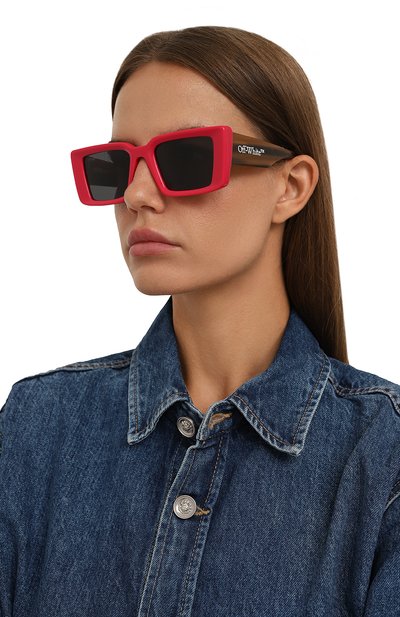 Солнцезащитные очки OFF-WHITE, арт. SAVANNAH/CHERRY DARK GREY, фото 2